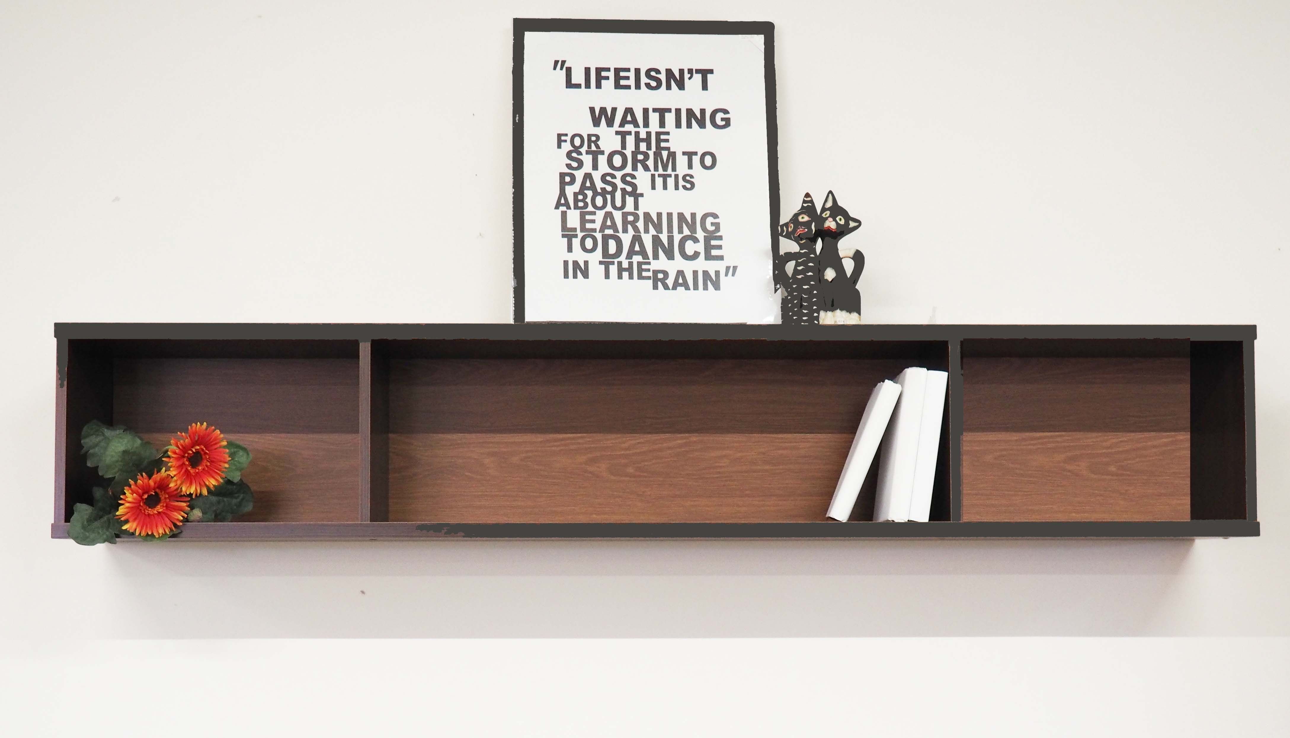 Myllymäki Plano seinälokerikko 167cm, pähkinä