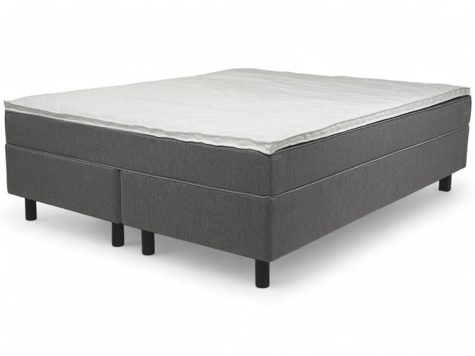 160x200 Tuohi jenkkisänky harmaa