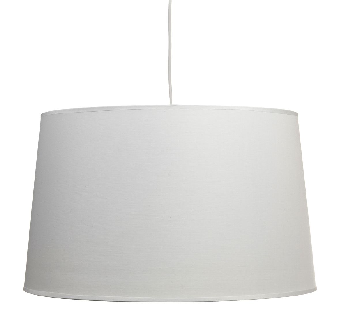 Jill-50 valkoinen kangasvalaisin