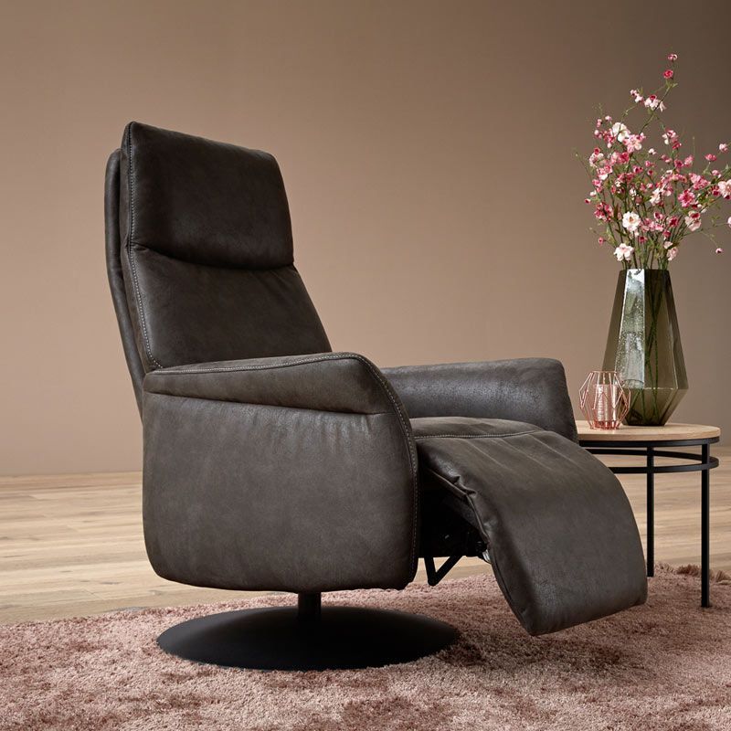 Himolla Joker lepotuoli, nahkaverhoiltu