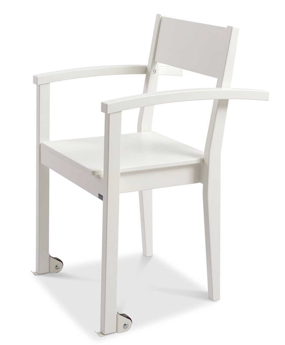 Joki tuoli käsinojilla ja liukupyörillä, eri värejä