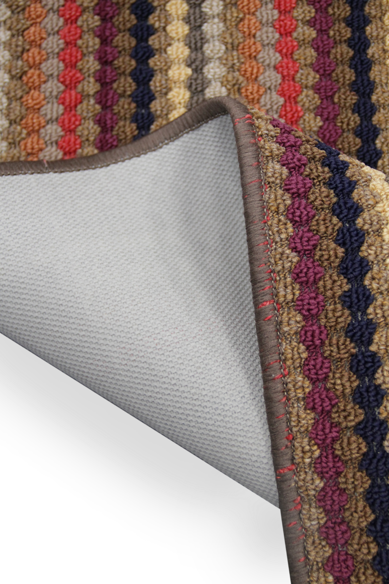 Retro käytävämatto lev 80cm, ruskea