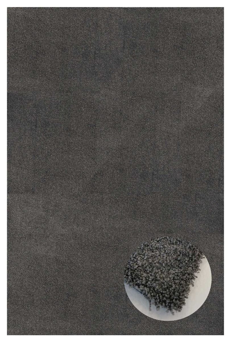 Lyhyt nukkainen nukkamatto, tummaharmaa