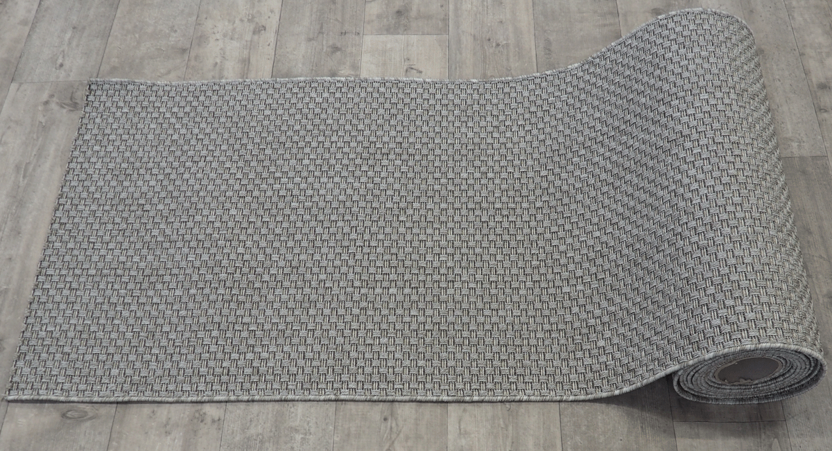 Louhi käytävämatto 80cm lev, vaaleanharmaa 