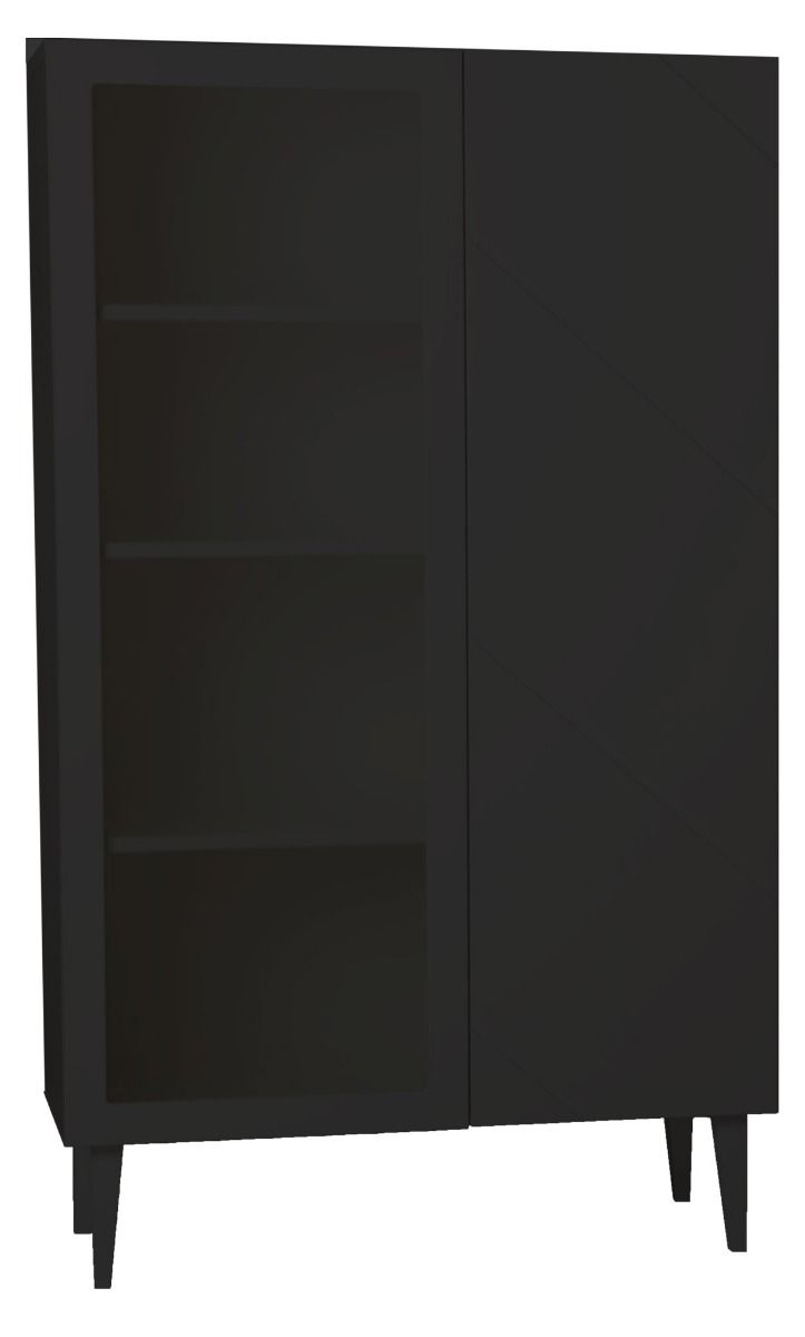 Hiipakka Vilja korkea kaappi, musta