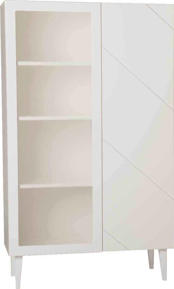 Hiipakka Vilja vitriini, valkoinen
