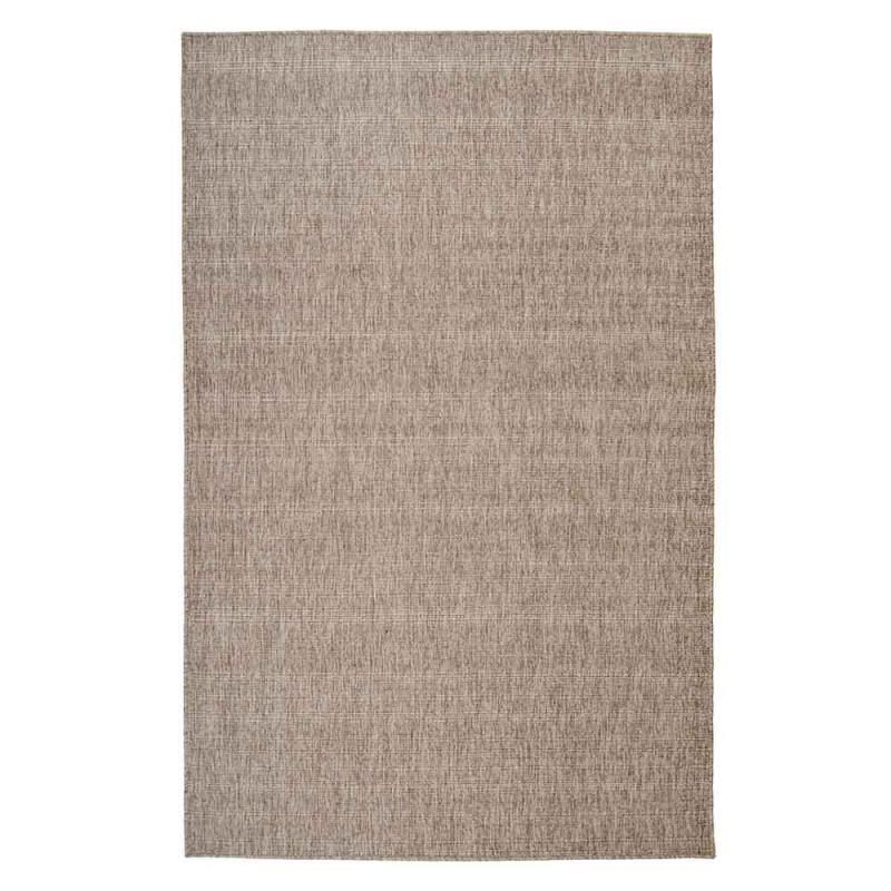 Kaisla vaaleanruskea raidallinen matto sisälle ja ulos. paksuus 9 mm