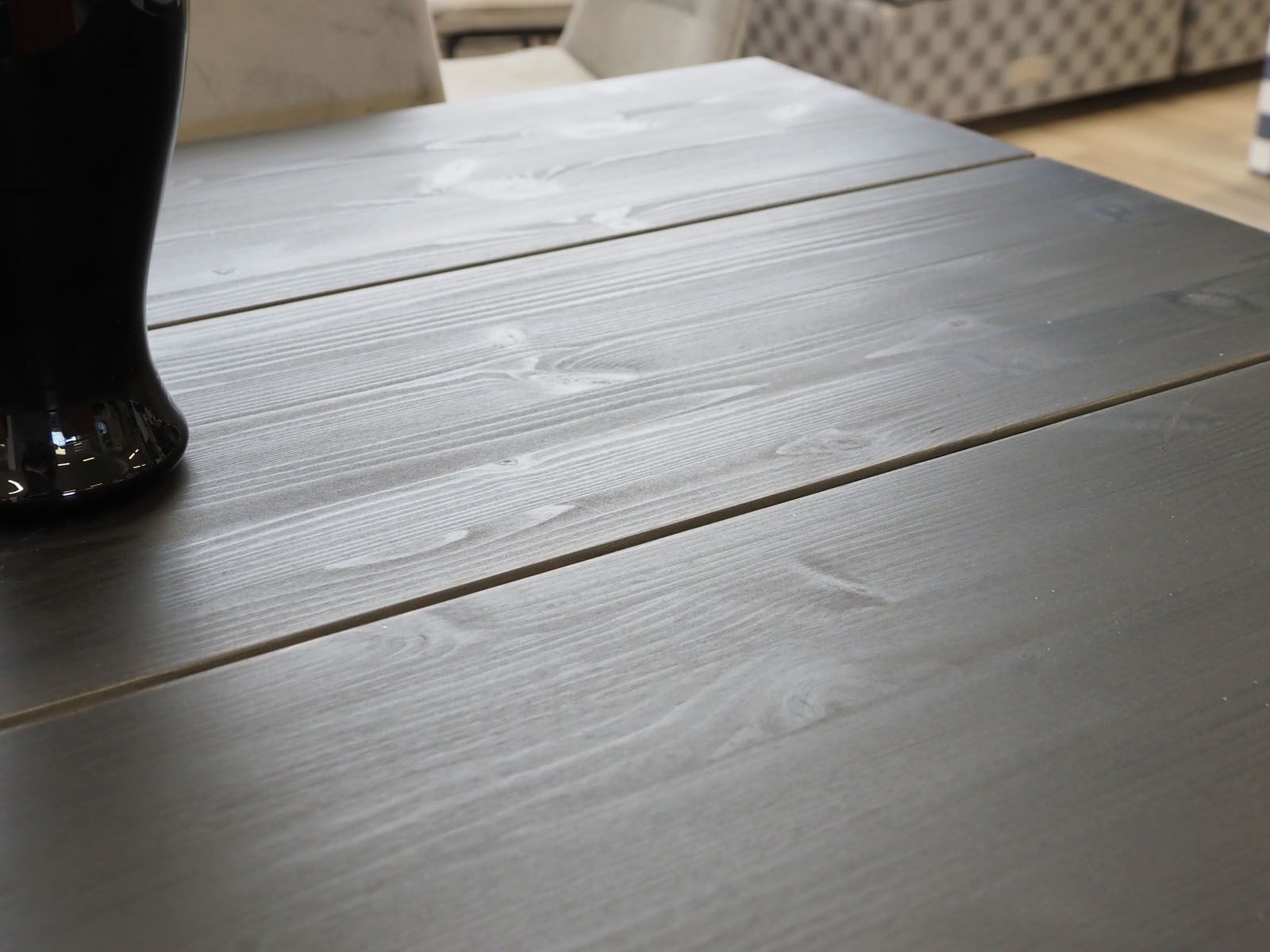 Anttiina Kalevala -ruokapöytä 180x90 cm, musta