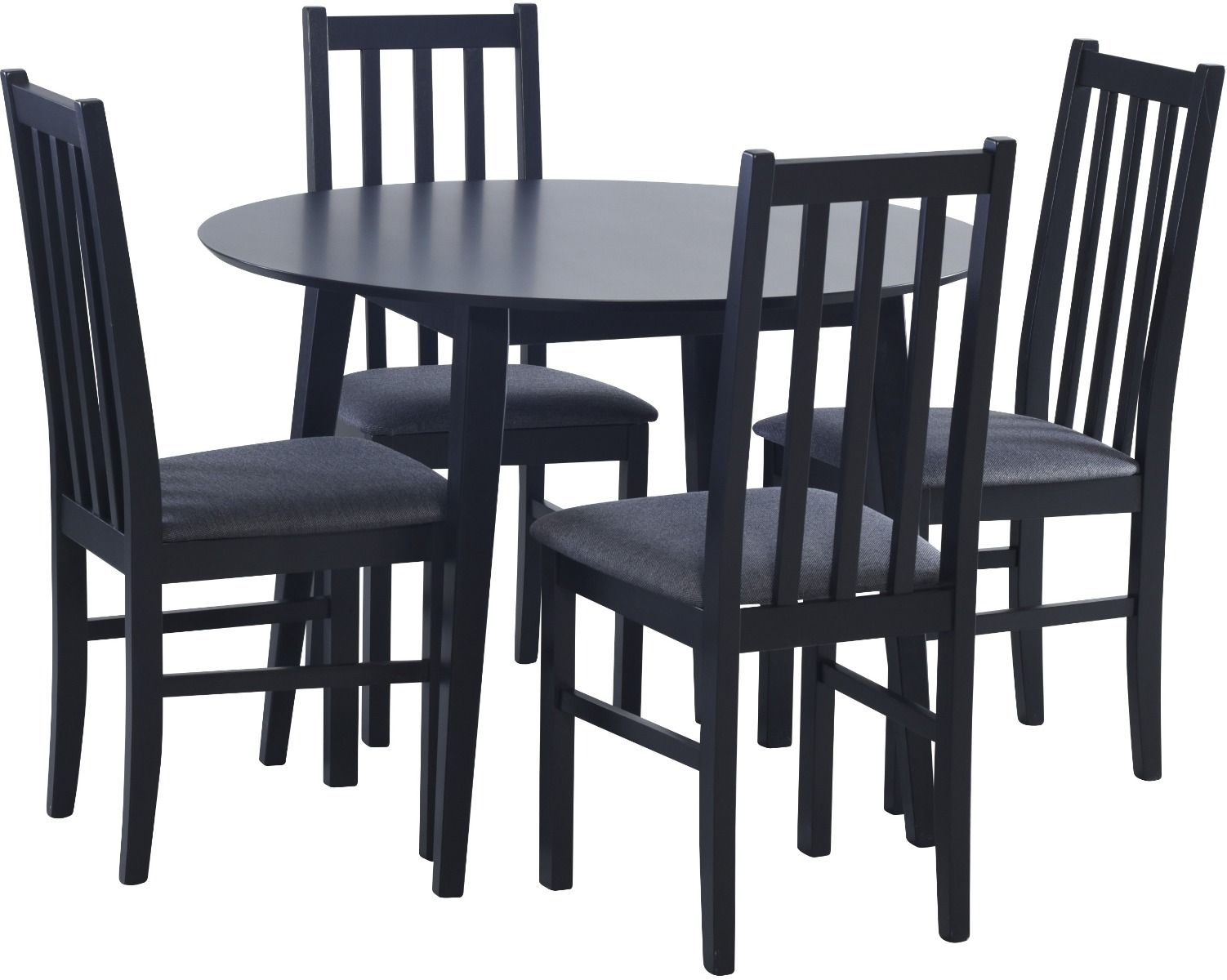 Kaura ruokapöydän tuoli musta/tummanharmaa