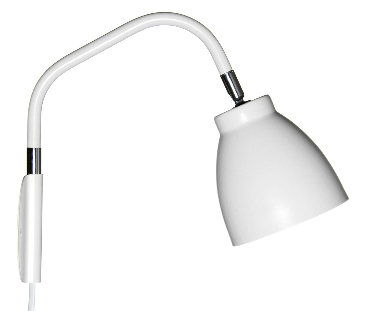 Keano on kauniisti pelkistetty valaisin, jonka mattapinta korostuu kromatuilla yksityiskohdilla.