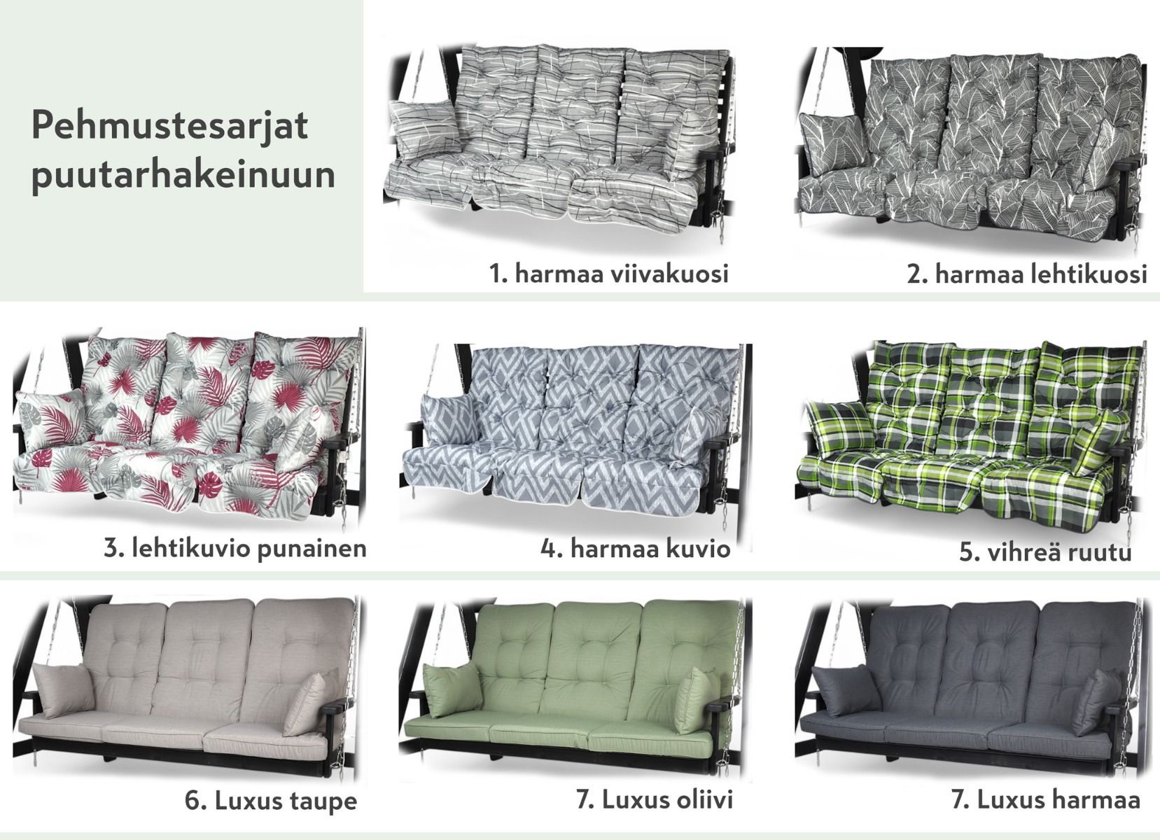 Saaristo puutarhakeinu ruskea