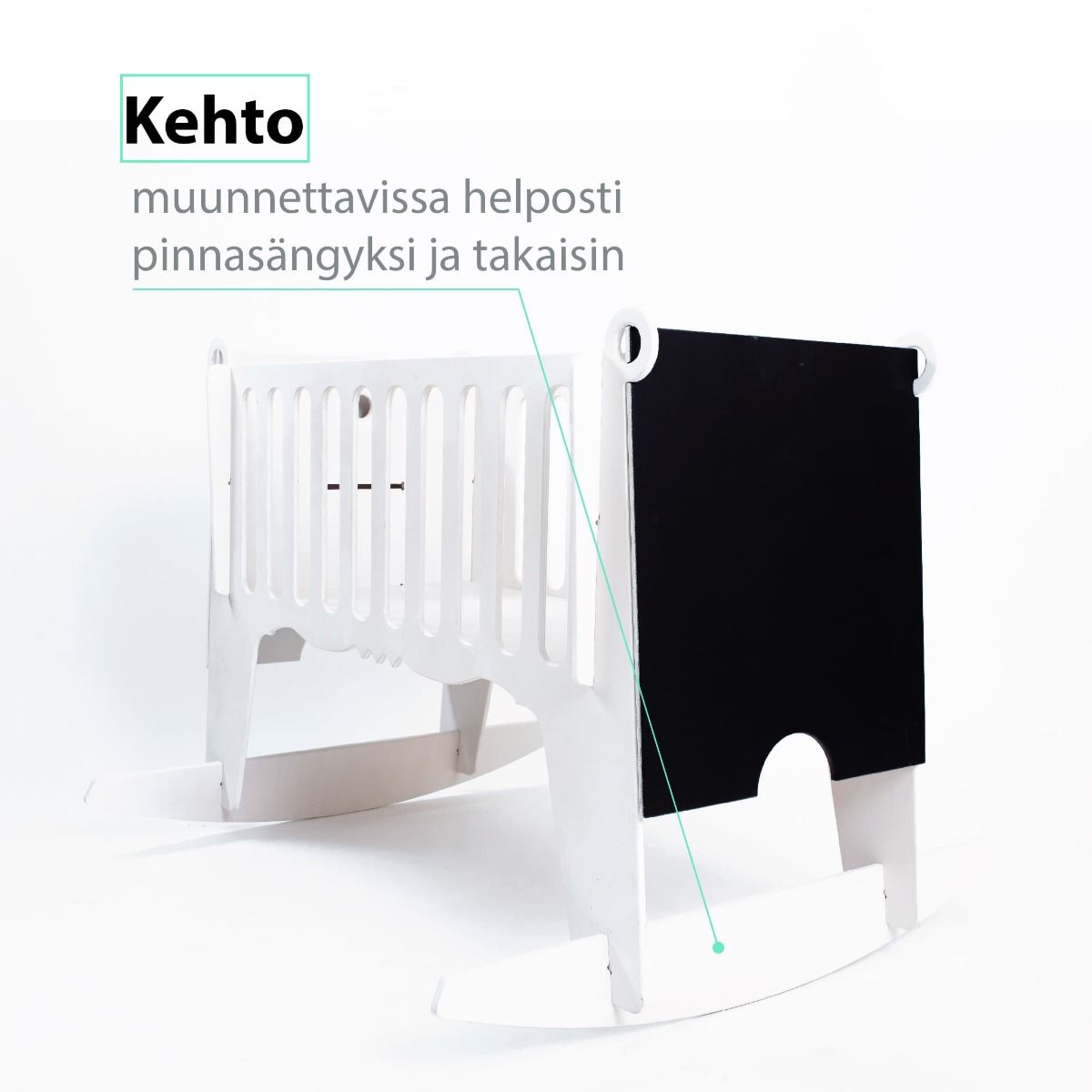 Koivupuu kehto + keinuhevonen, kampanja