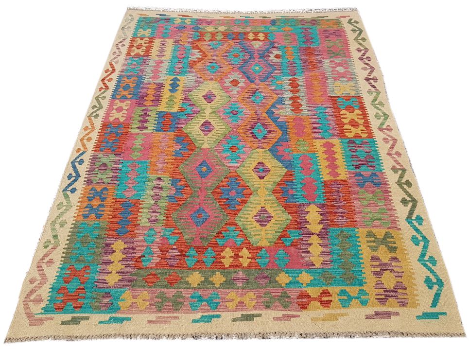 Afghan Kelim 855 aito matto