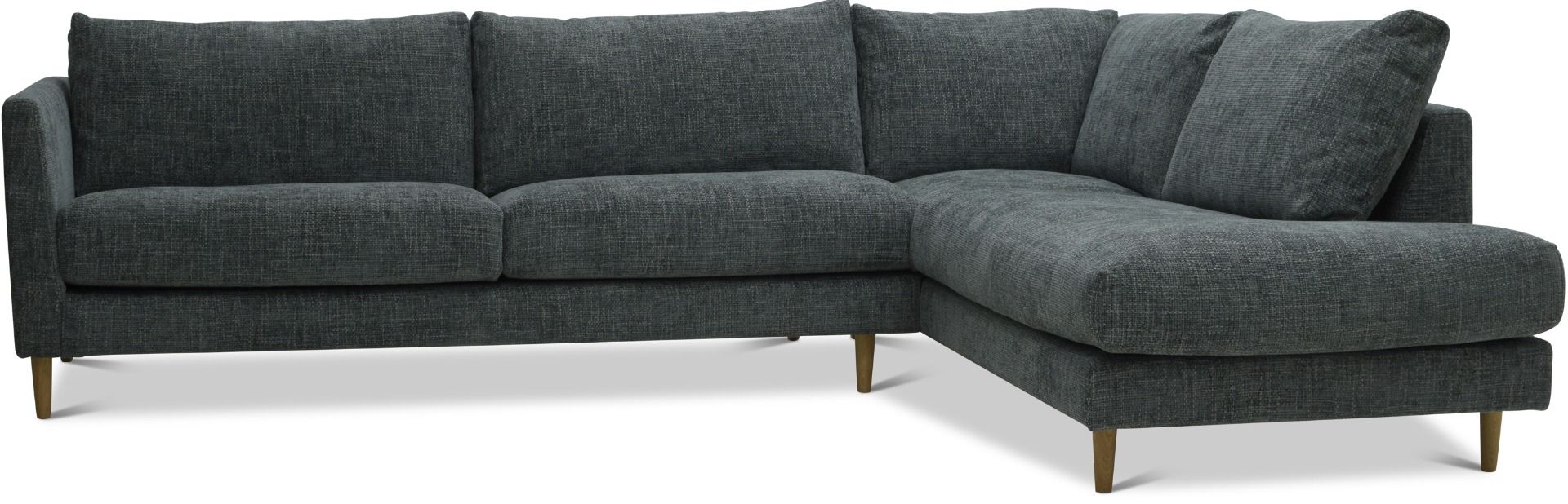 Unico Kelo avokulmasohva oikeankätisenä ja höyhentyynyillä