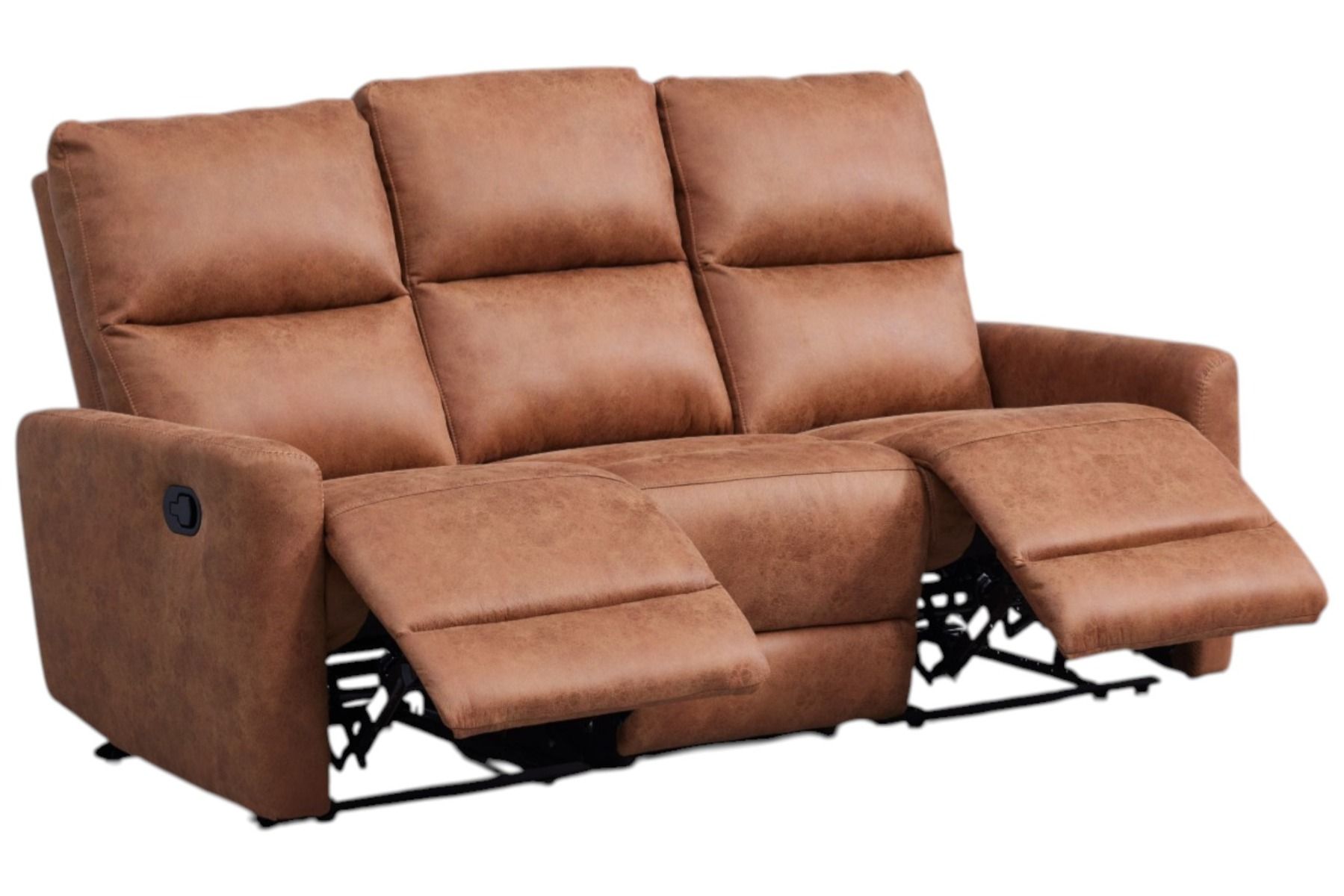 Kentucky 3+1+1 sohvakalusto mekanismeilla, konjakin ruskea