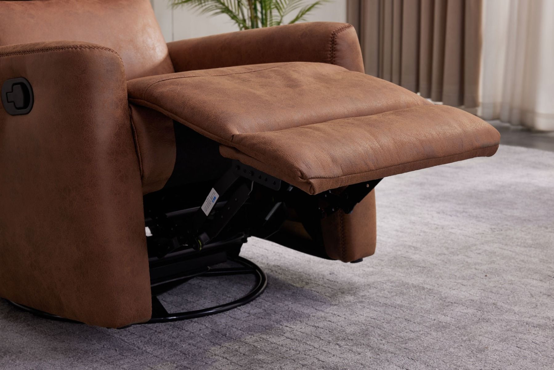 Kentucky recliner mekanismituoli, ruskea