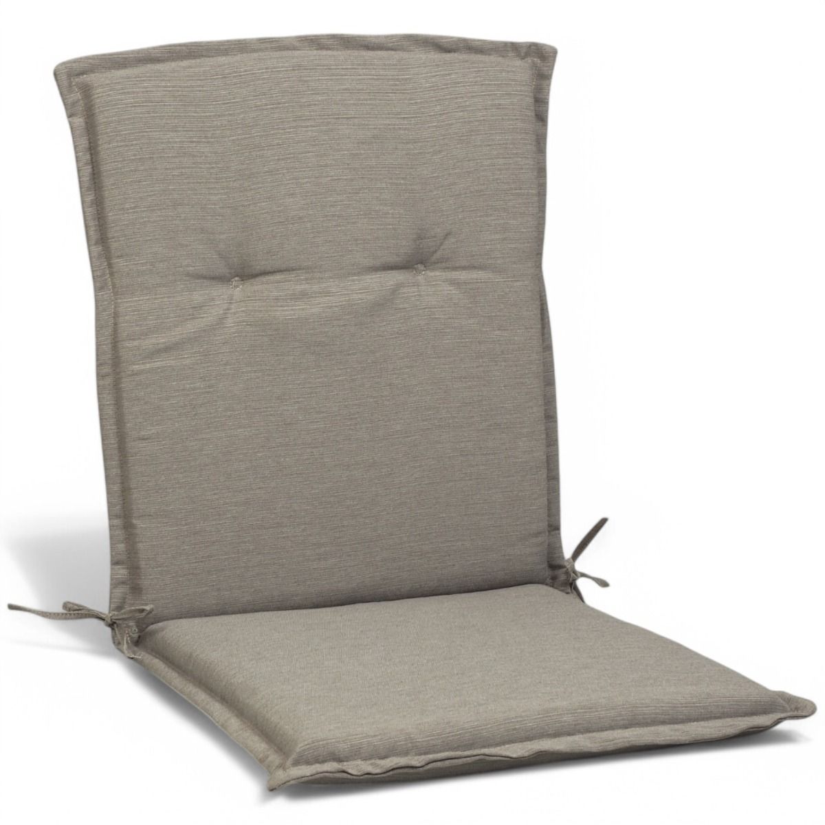 Istuinpehmuste selkänojalla taupen värinen beige