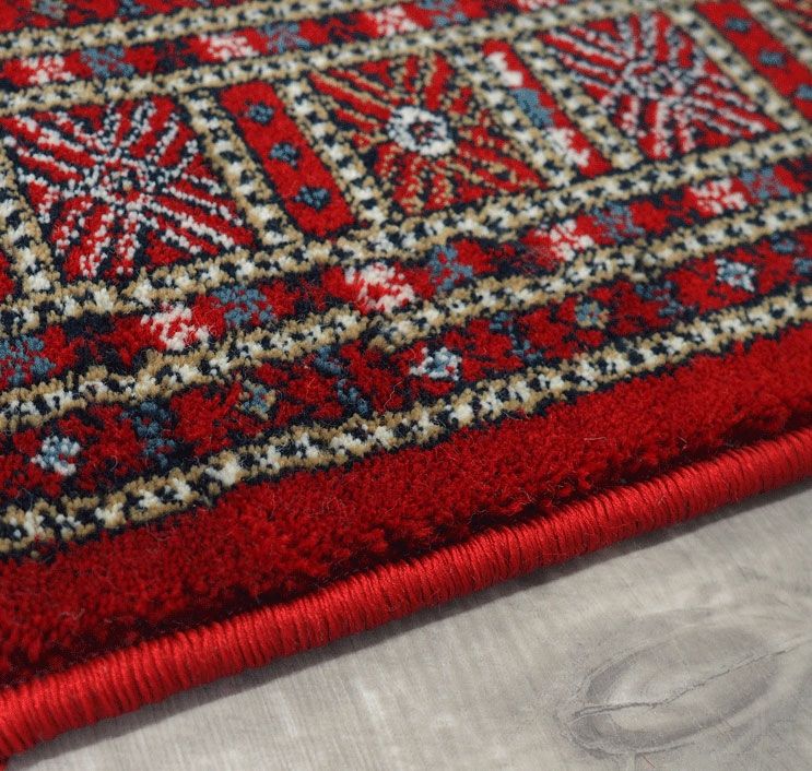 Klasik nukkamatto 140x200cm, punainen