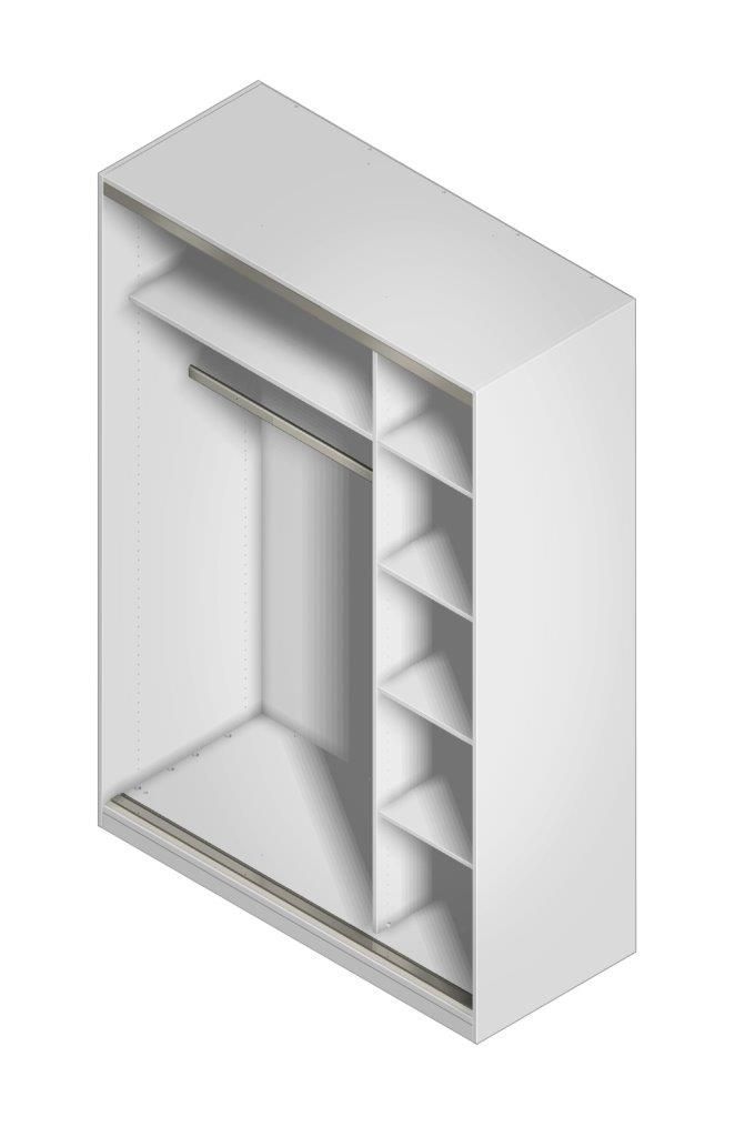 Niemi Capo-liukuovikaappien lisävarusteet