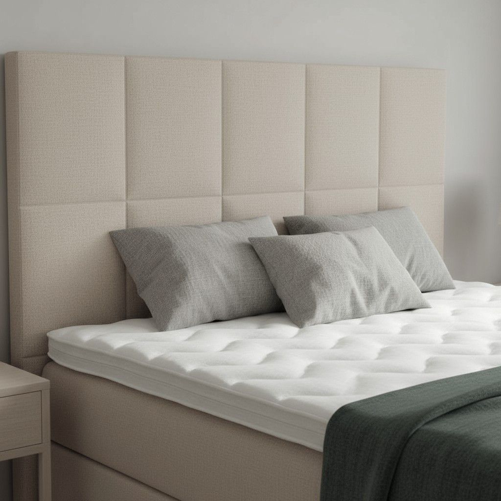 Komia sängynpääty 180cm, taupe