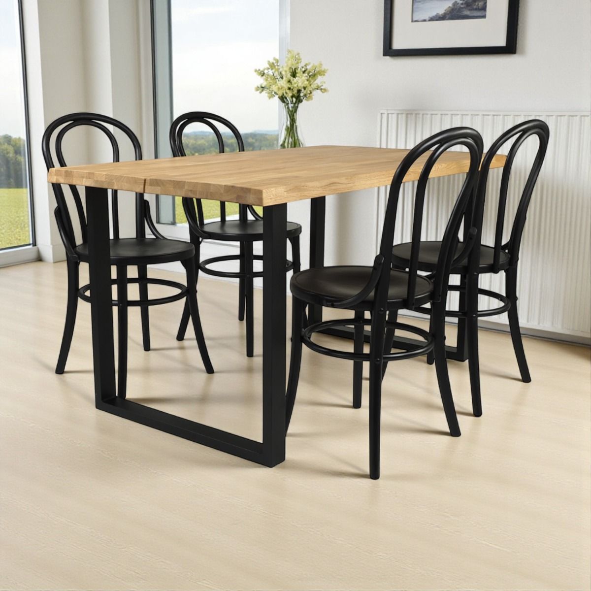 Koski tammi ruokapöytä 80x140