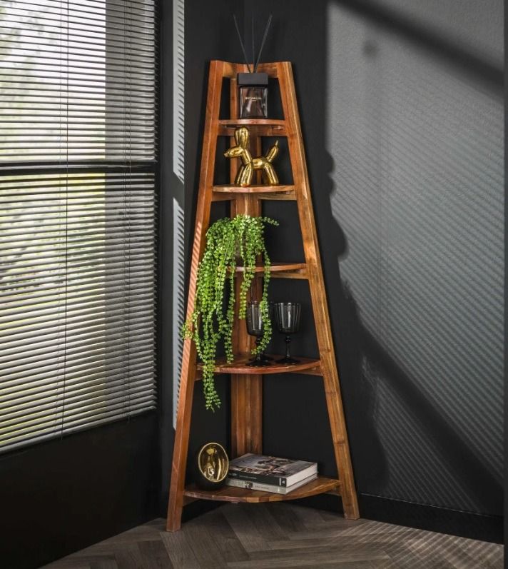 Amsterdam Angle seinähylly, akaasia