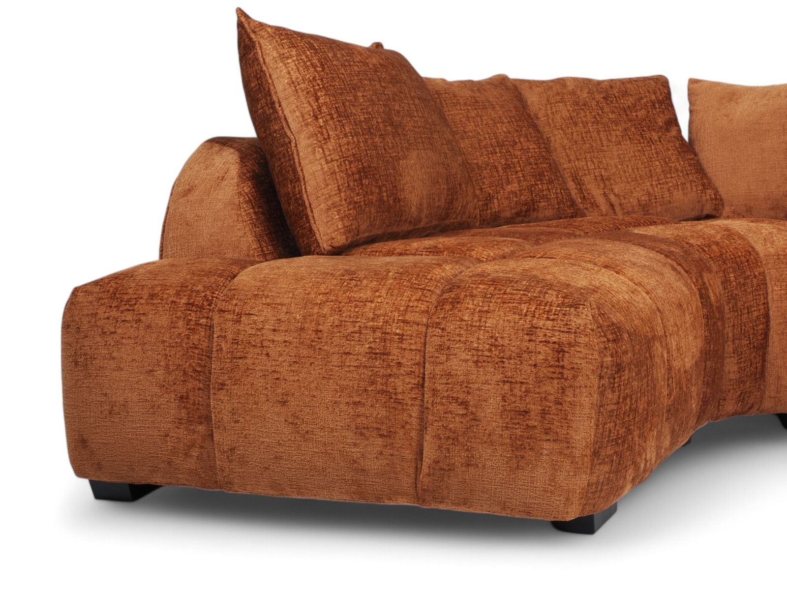 Aurora avokulmasohva, kupari