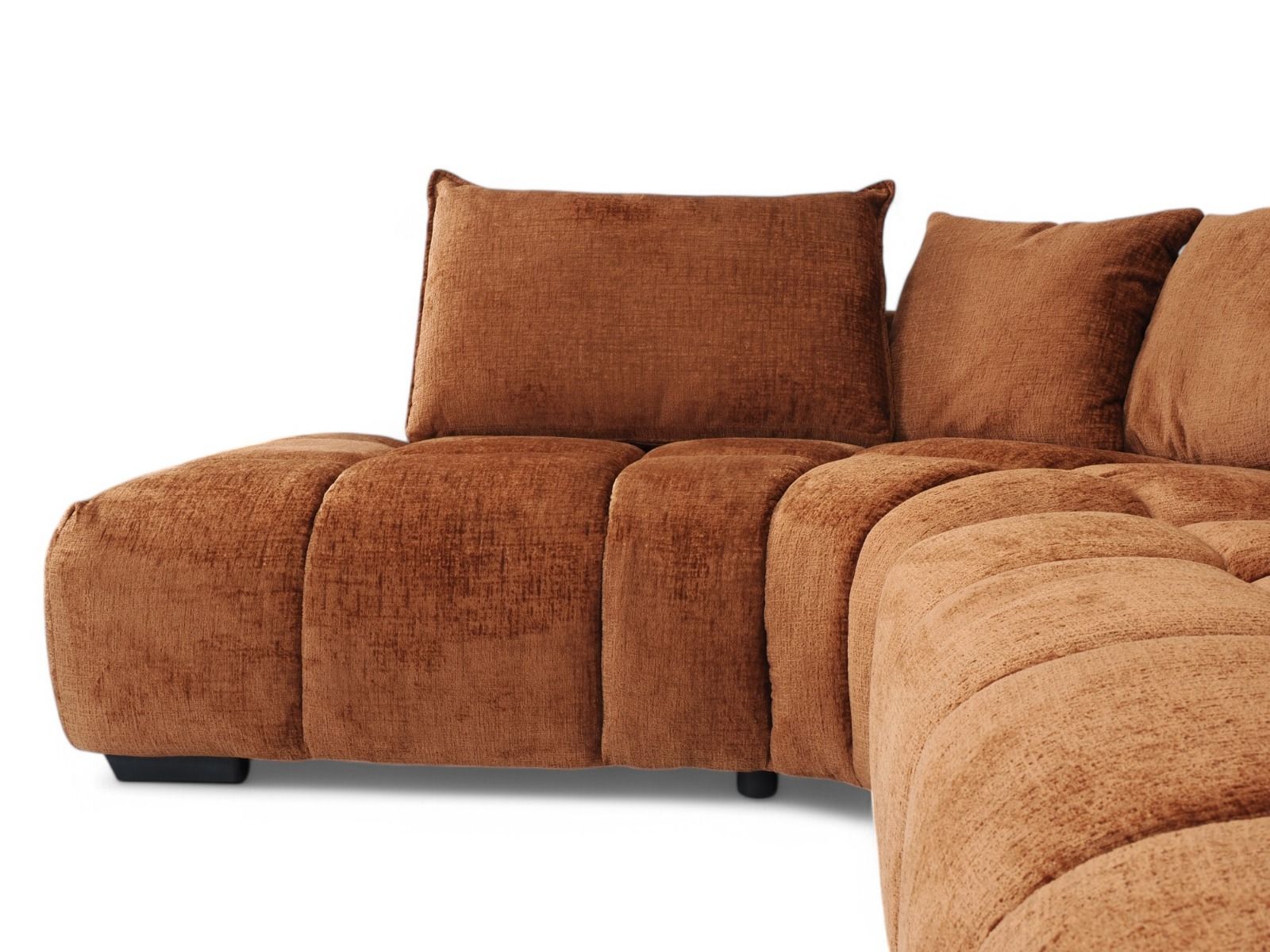 Aurora avokulmasohva, kupari