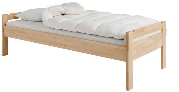 Kuusamo sänky 80x200, lakattu koivu