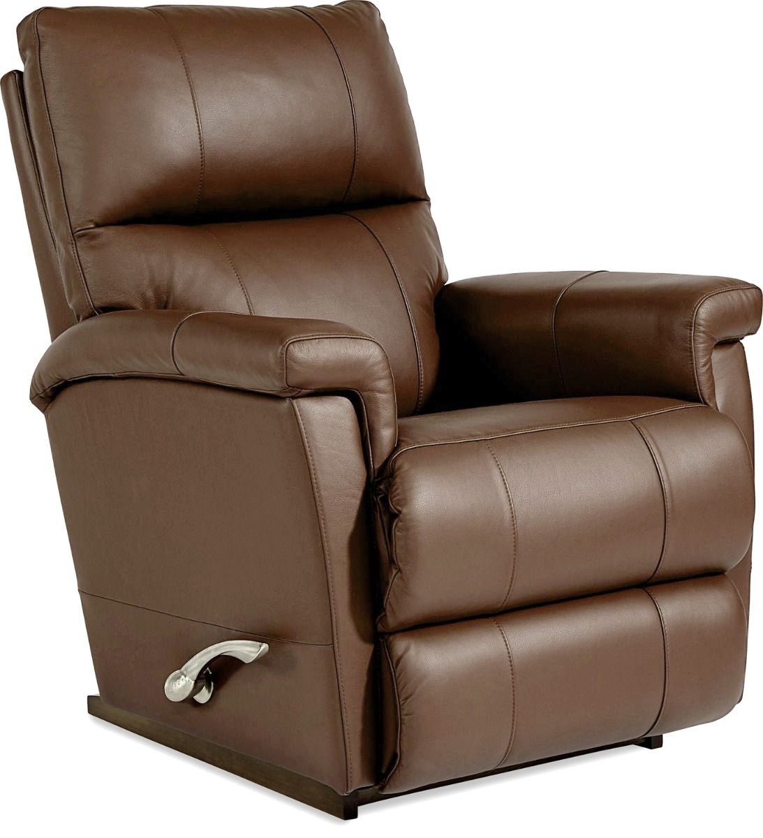 La-Z-Boy Ethan mekanismituoli tumman ruskealla nahkaverhoilulla