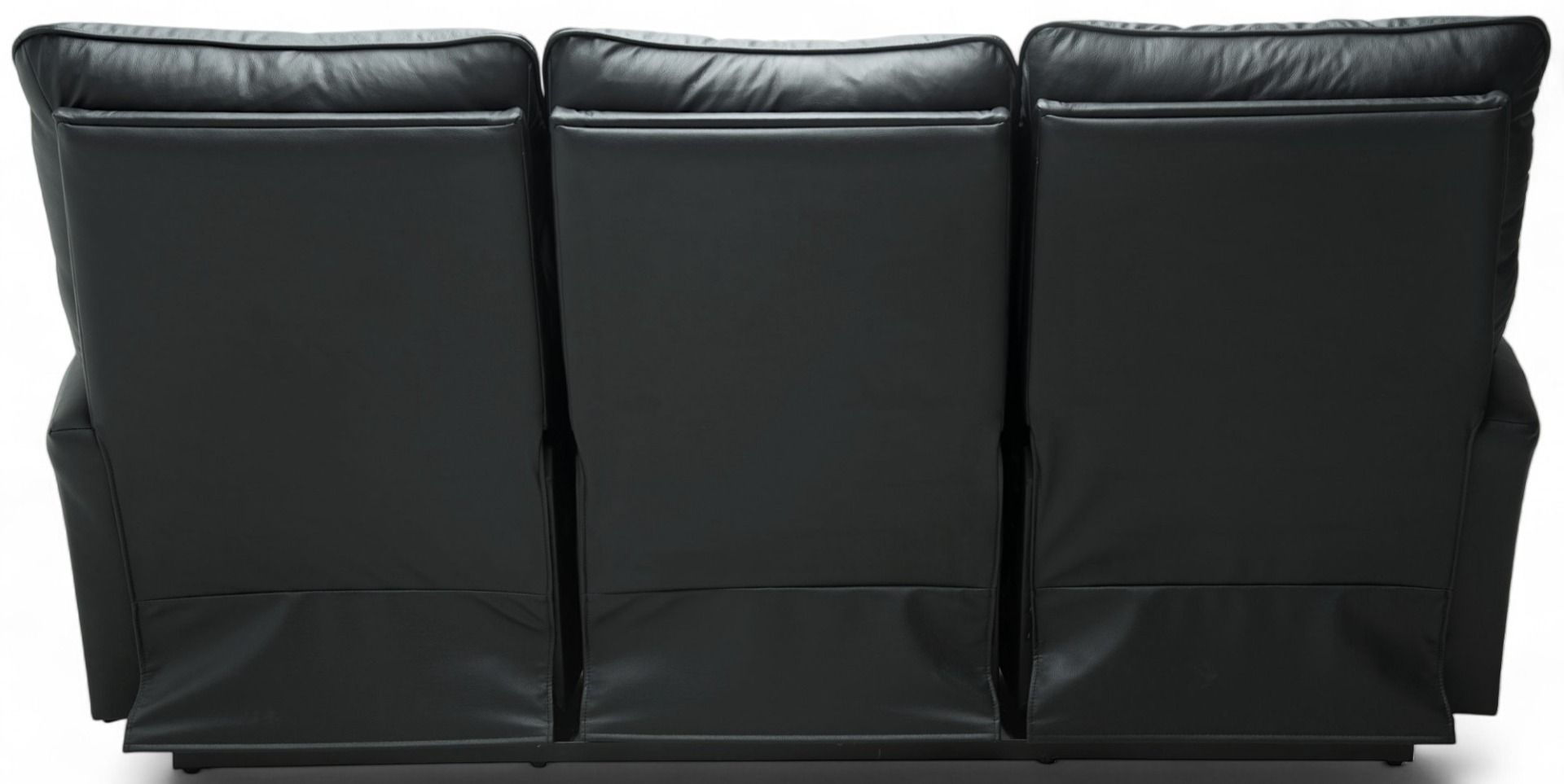 La-Z-Boy Rowan 3+1+1 recliner sohvakalusto, musta nahka