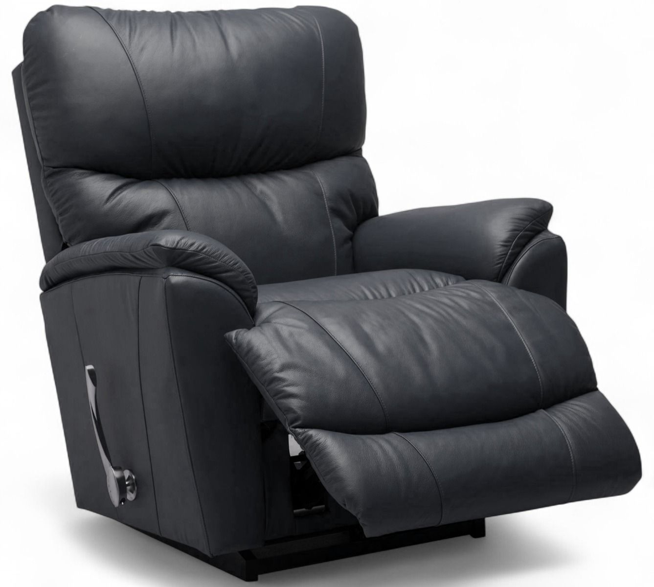 La-Z-Boy mekanismituoli musta nahkaverhoiltu