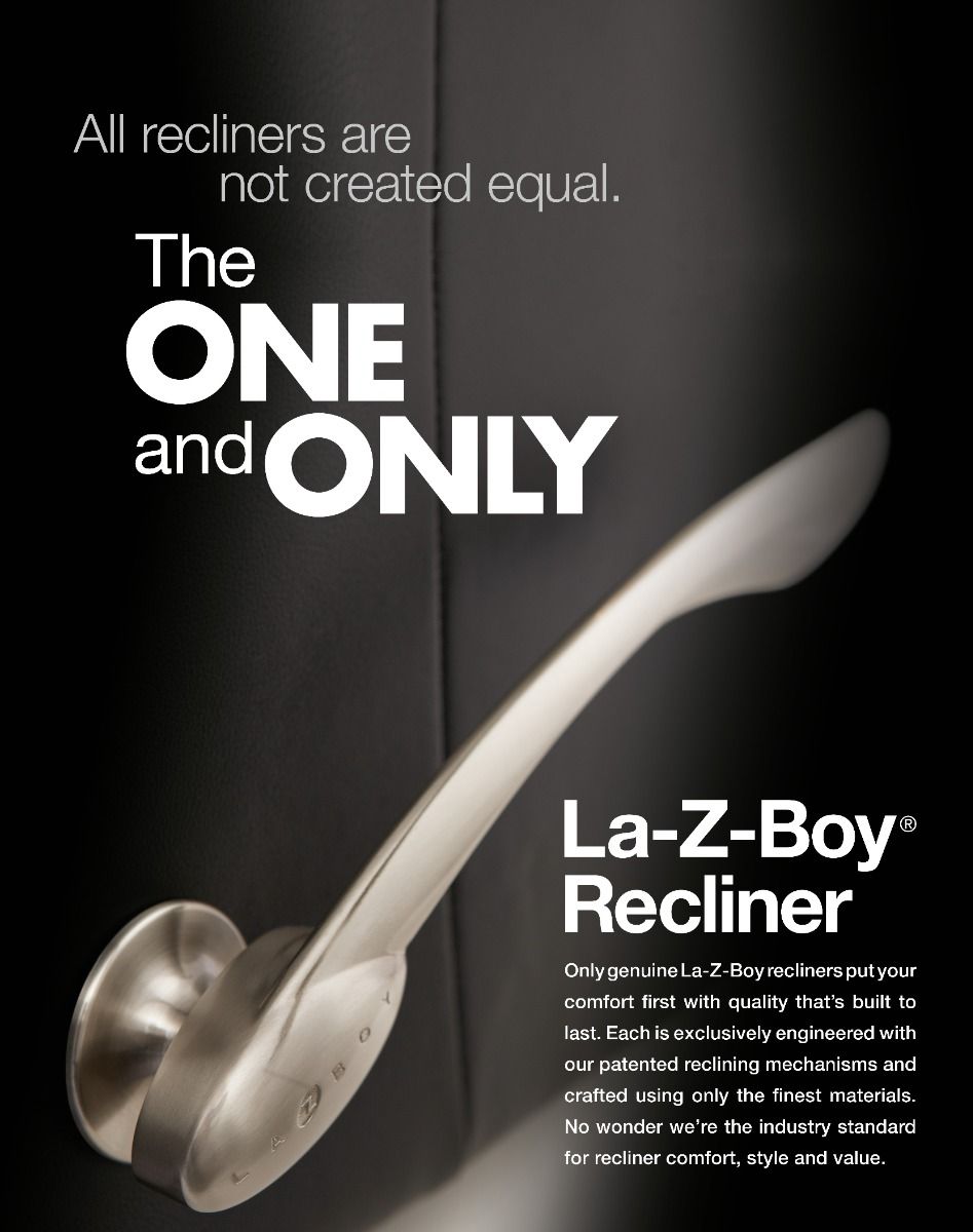 La-Z-Boy Trouper recliner mekanismituoli, ruskea nahka