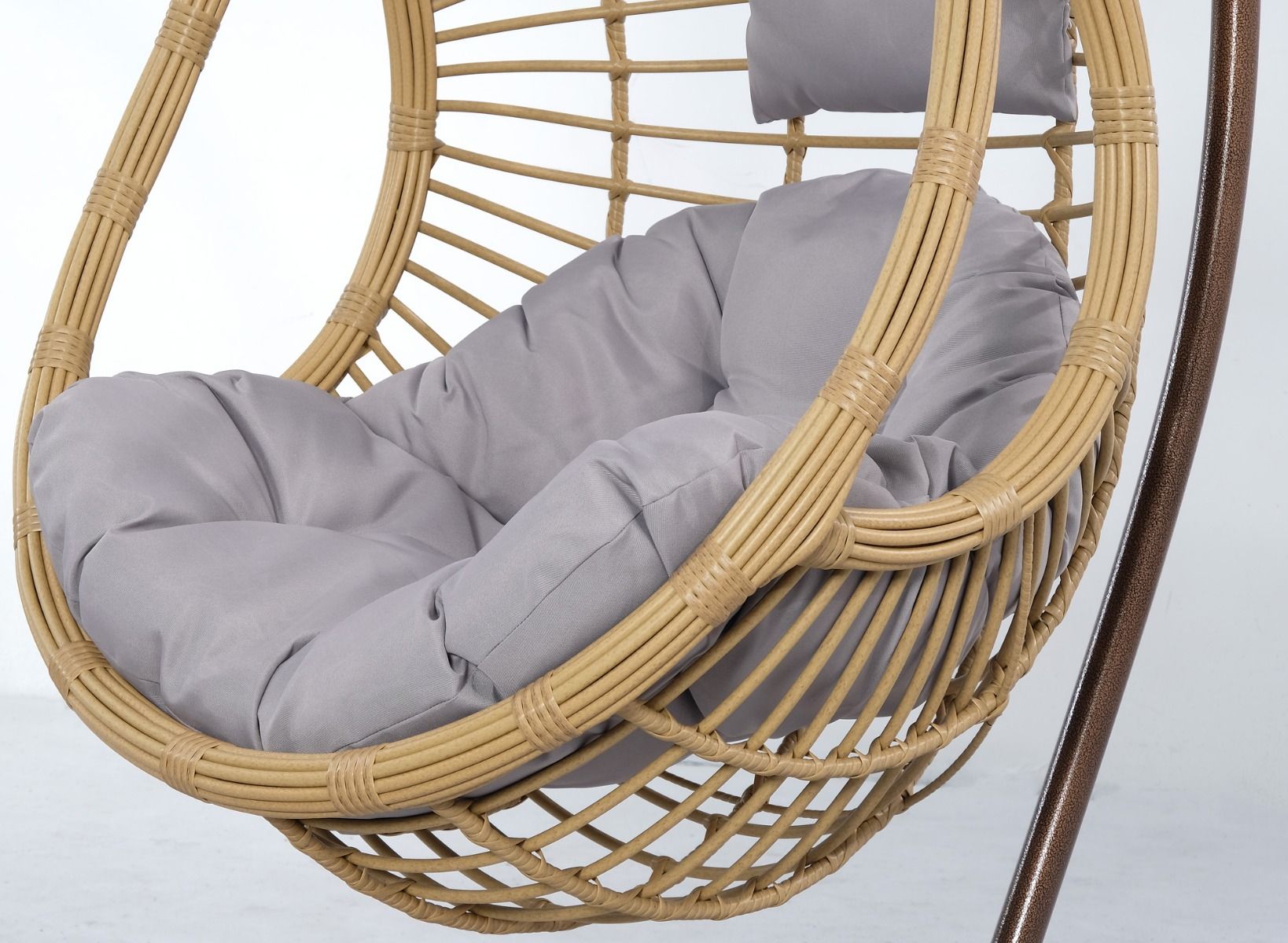 Tiger riipputuoli + teline, luonnonväri