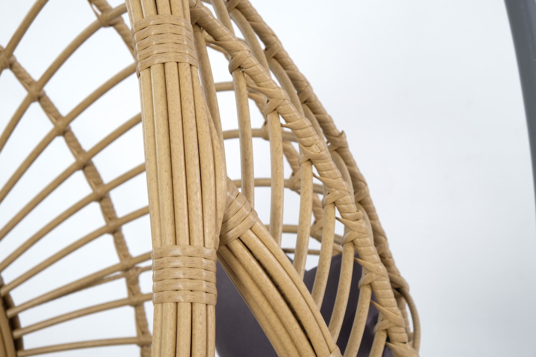 Tiger riipputuoli + teline, luonnonväri