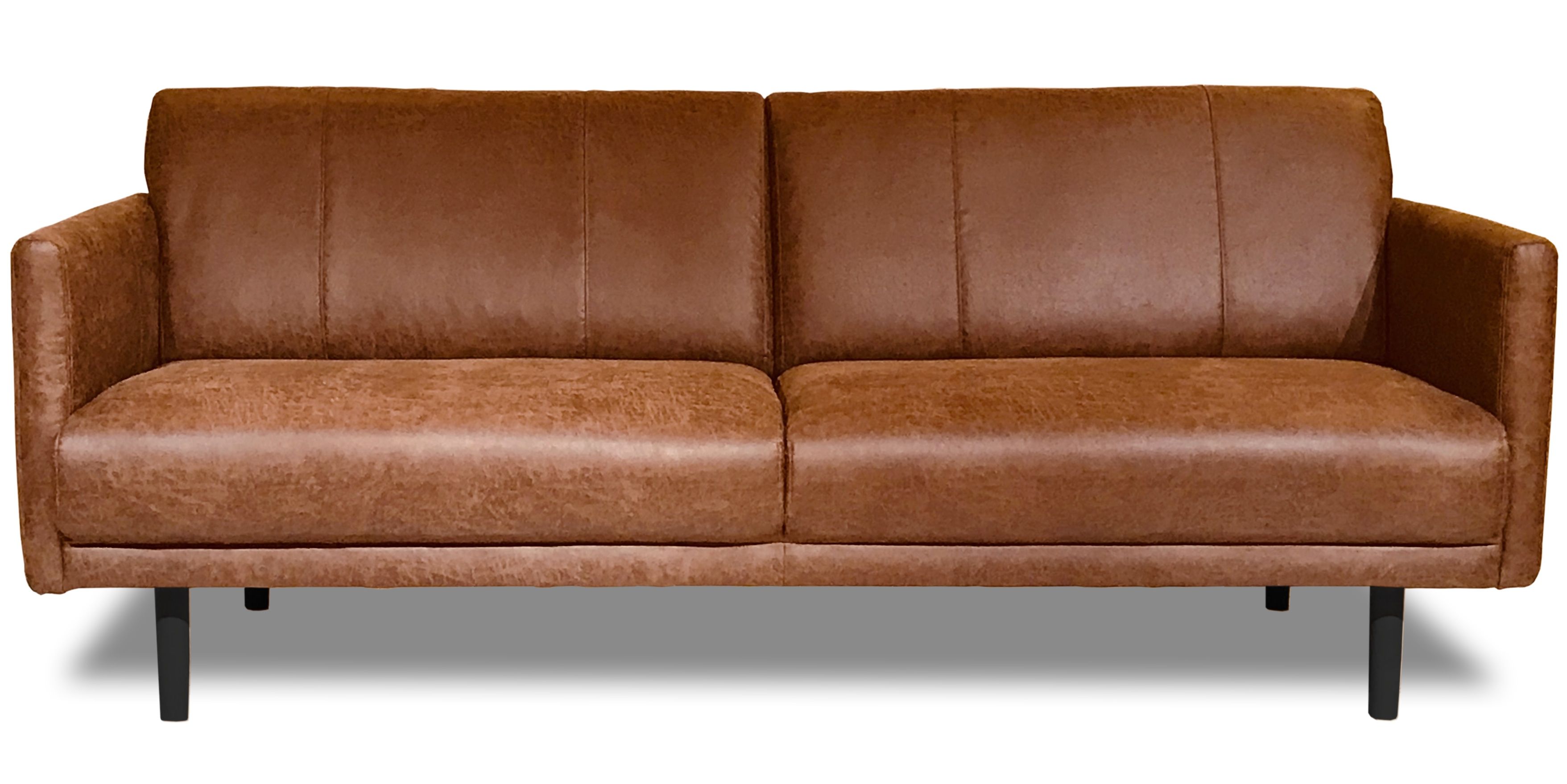 Kotimainen Lakeus sohva 3 XL, konjakin ruskea