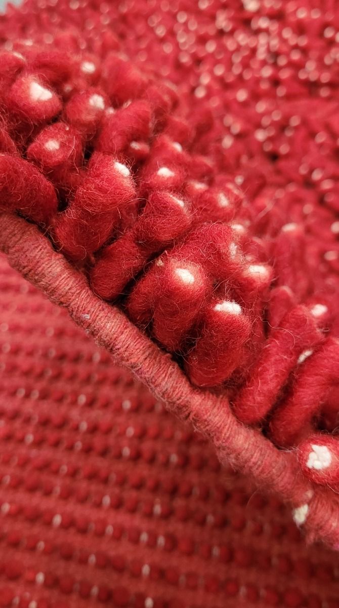 Laku-matto, punainen, 130x190 cm