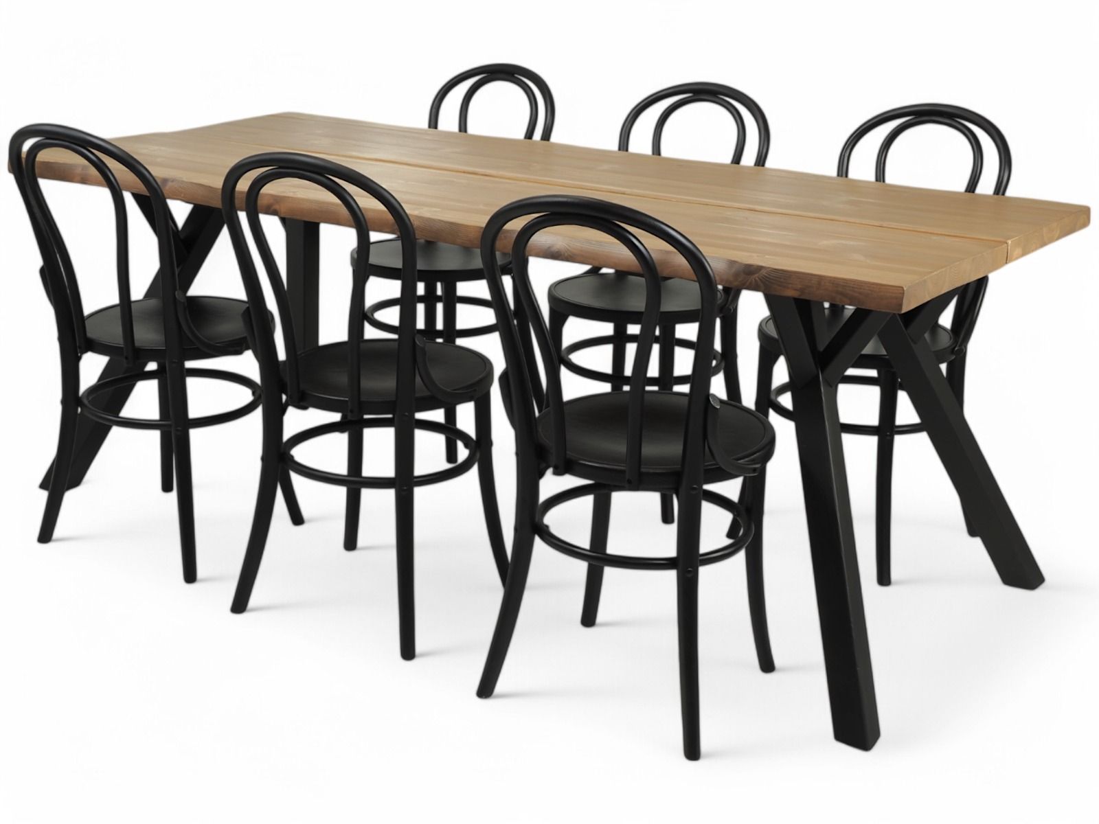 Lana-Bistro ruokaryhmä kuudelle, eri värejä