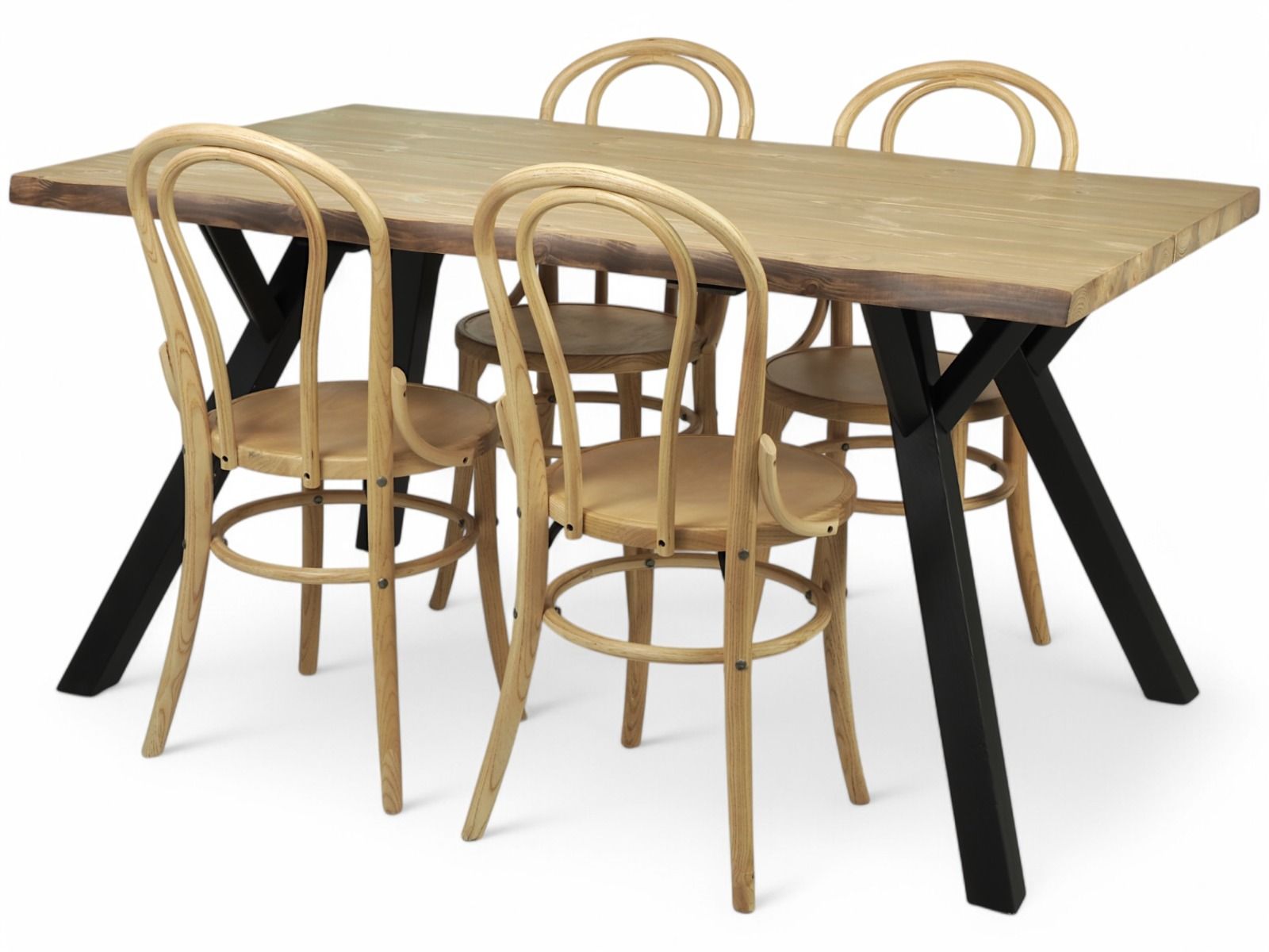 Lana-Bistro ruokaryhmä neljälle, eri värejä