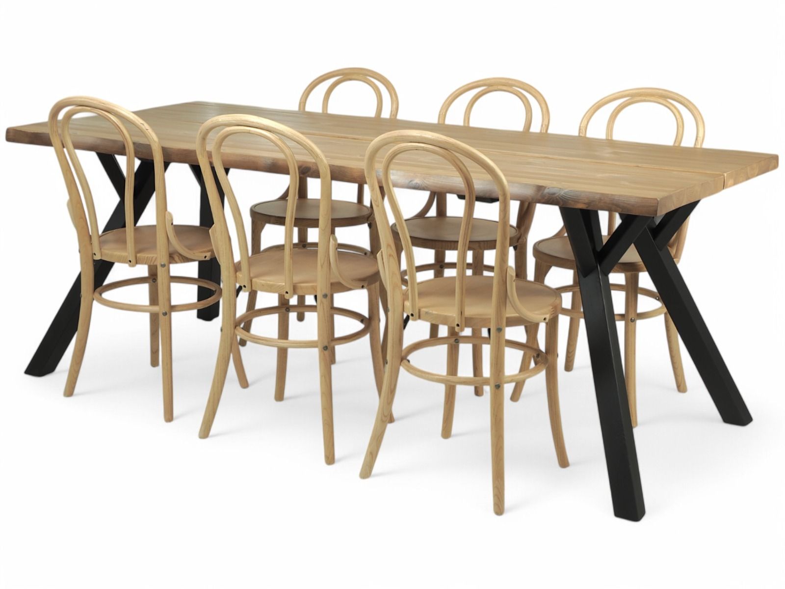 Lana-Bistro ruokaryhmä kuudelle, eri värejä