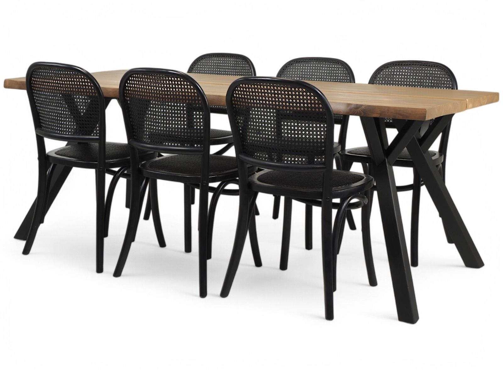 Lana-Capri ruokaryhmä kuudelle, eri värejä