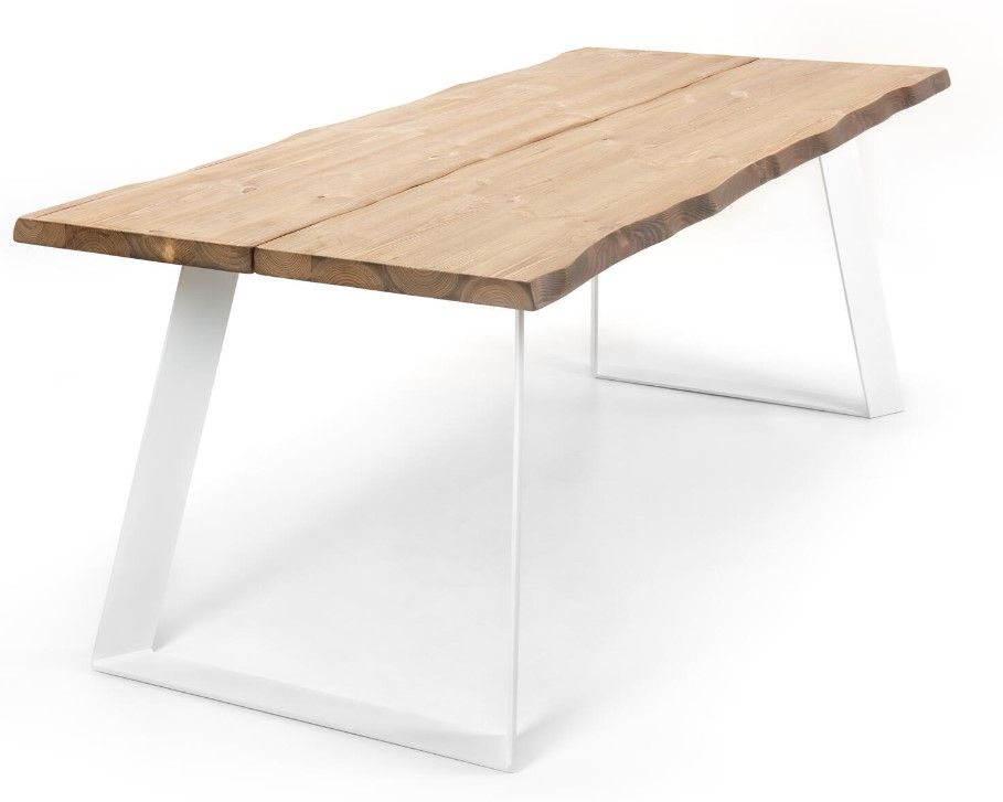 Lana pöytä valkosilla metallijaloilla