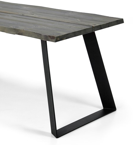 Lana metallijalka musta