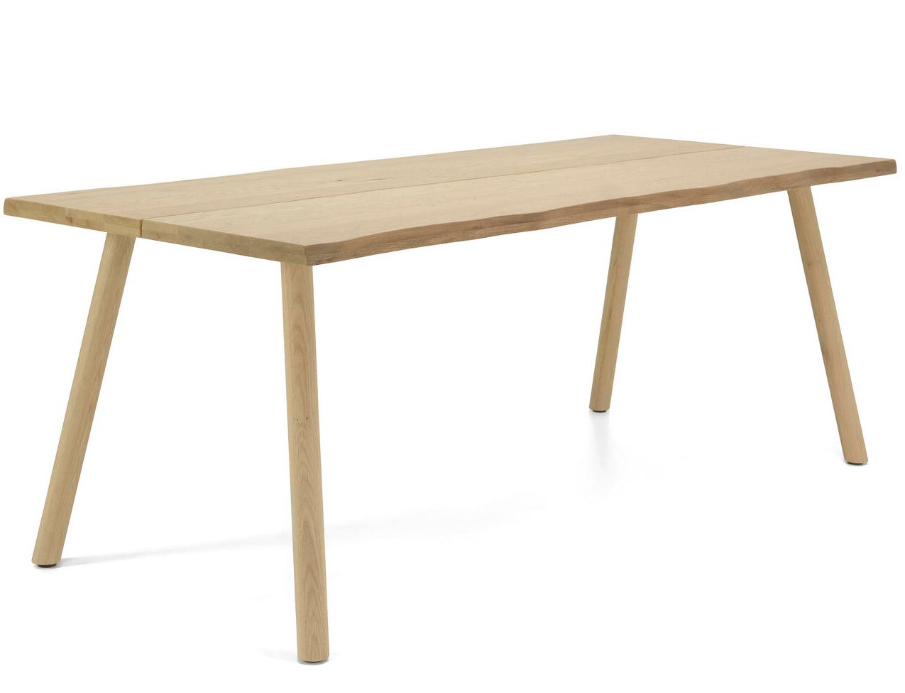 Lana tammi lankkupöytä jossa tammijalat