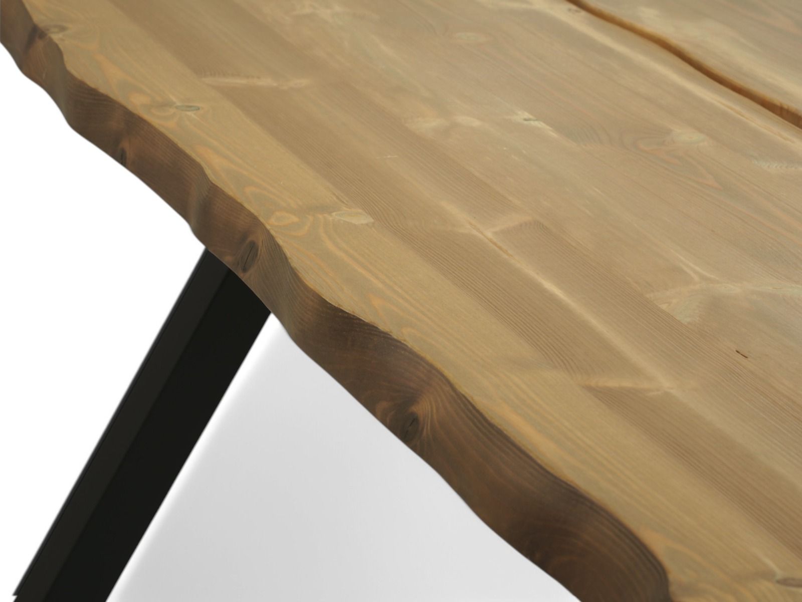 Lana lankkupöytä puujaloilla, eri kokoja ja värejä