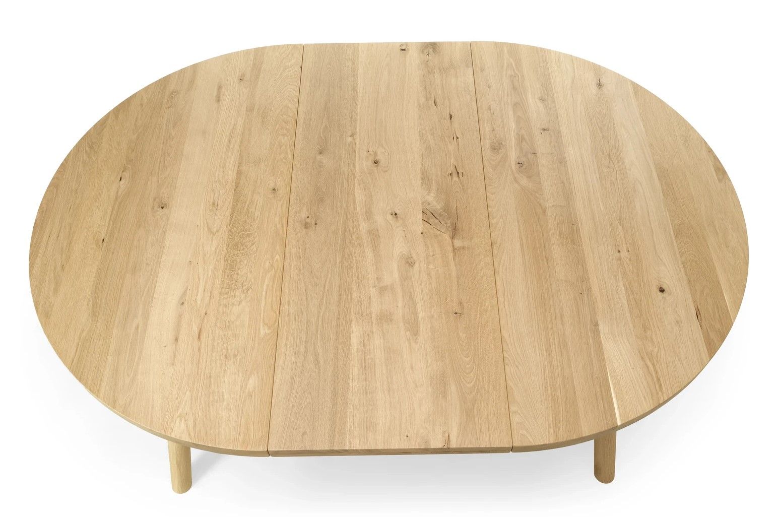 Lana pyöreä ruokapöytä 115 cm, tammi