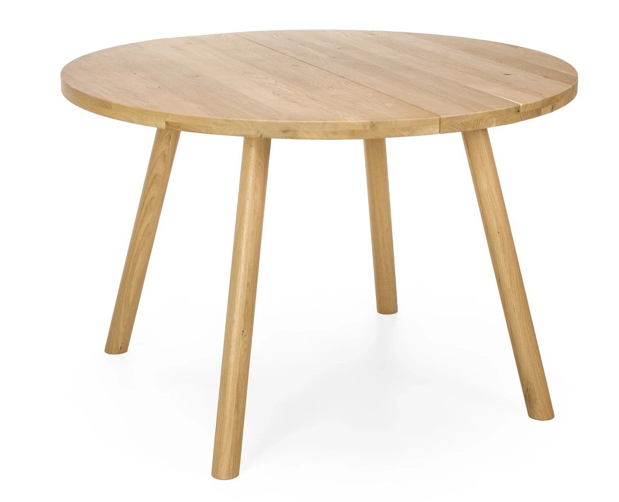 Lana pyöreä ruokapöytä 115 cm, tammi