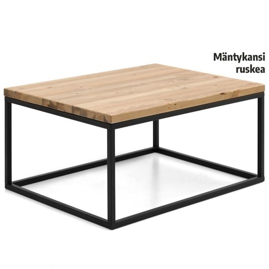 Lankku sohvapöytä 60x80, eri värejä