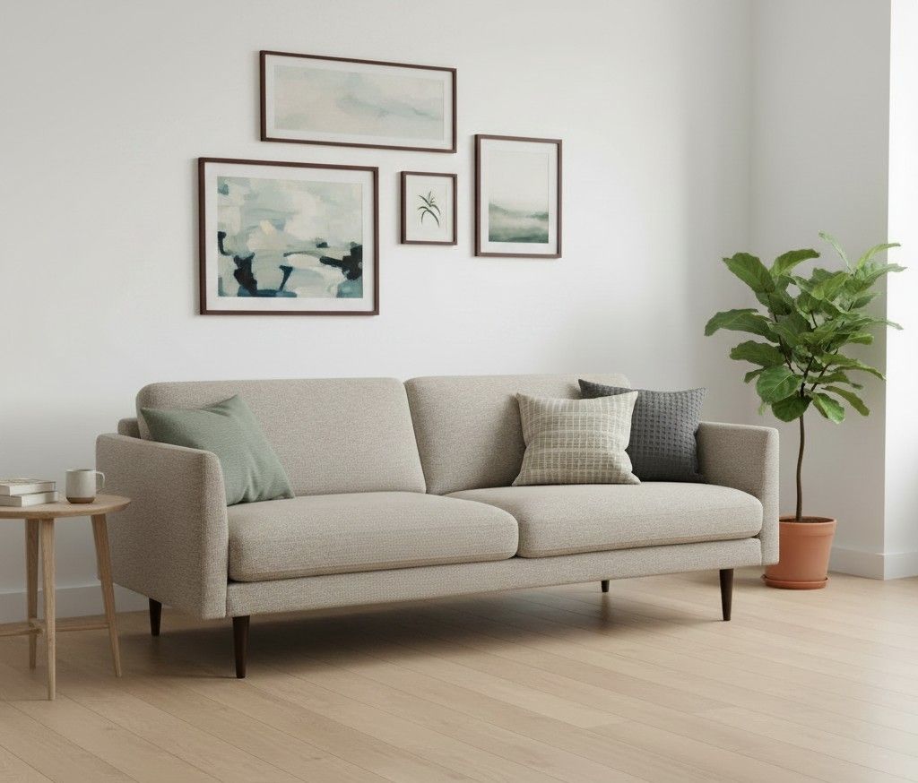 Neiser Lario 3-ist sohva 212cm, beige