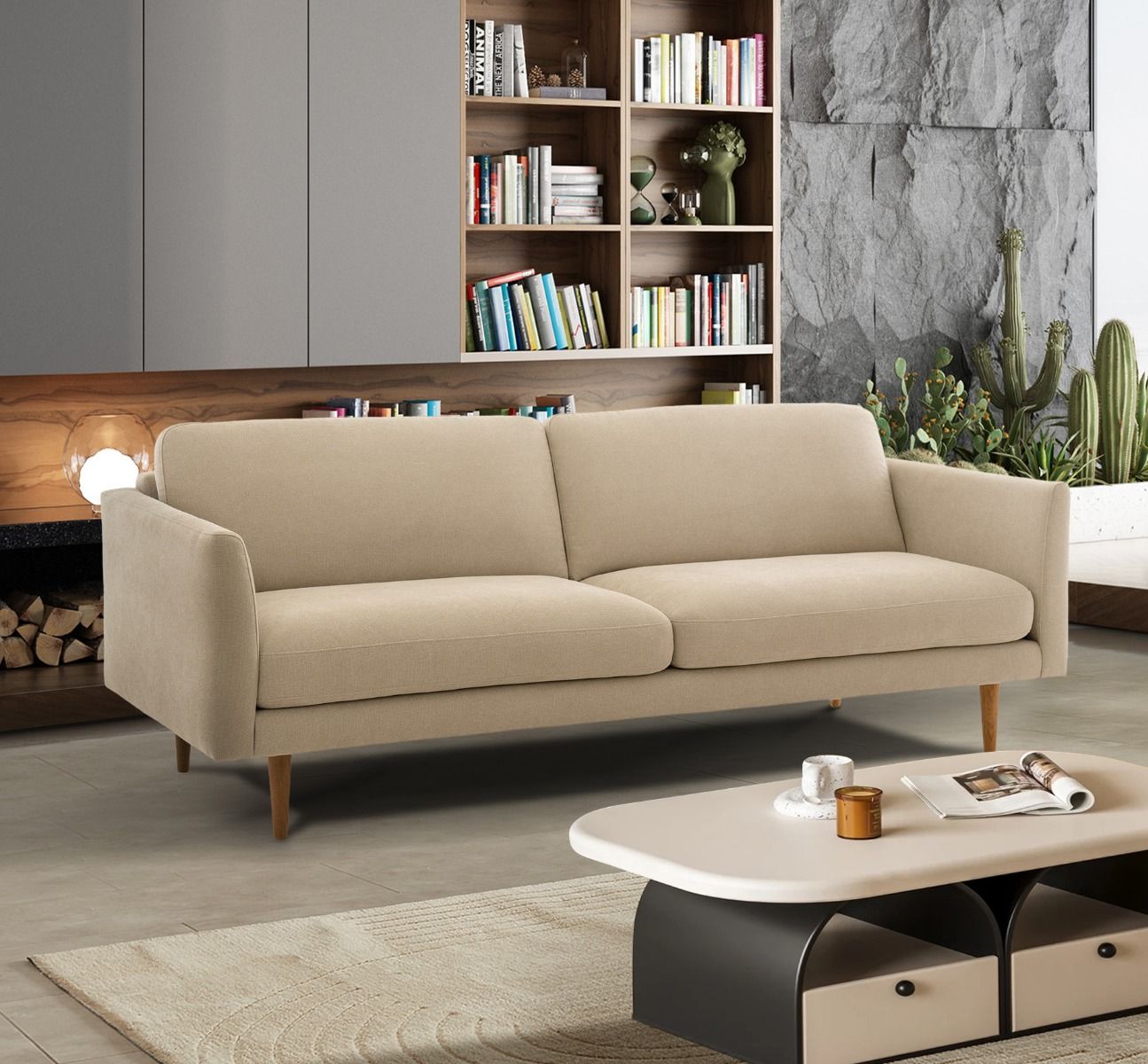 Neiser Lario 3+2 sohvakalusto, beige
